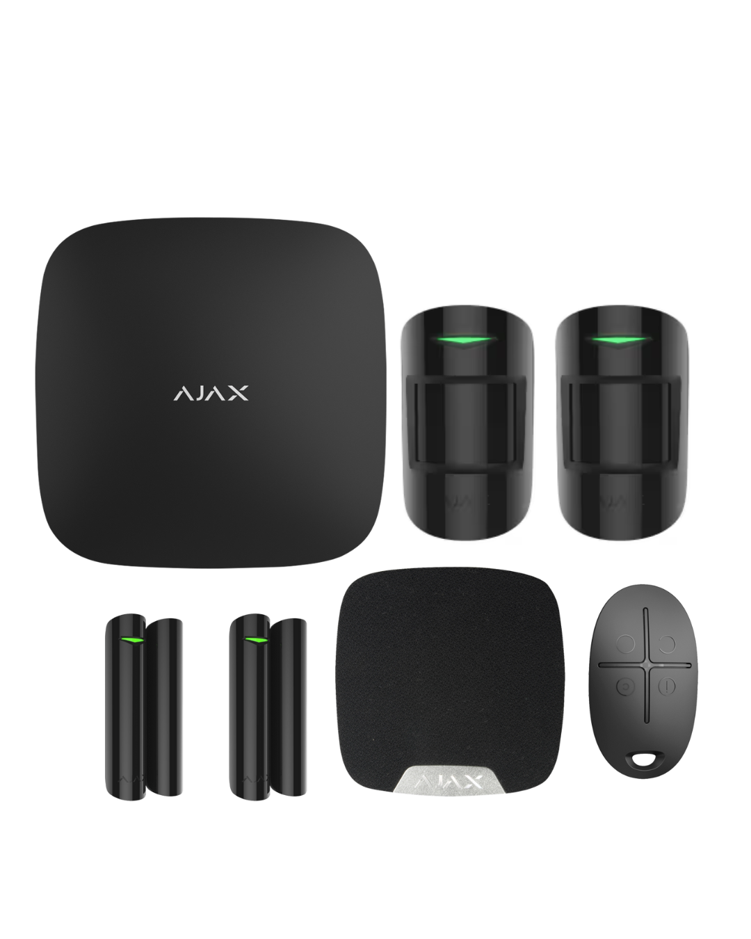 KIT AJAX 2DM-2CP-SI-T NOIR