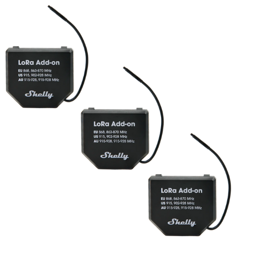 KIT Shelly LoRa Add-on X3