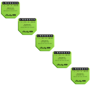 KIT Shelly Dimmer Gen3 X5