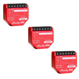 KIT Shelly 1PM Gen3 X3