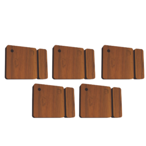 KIT Shelly BLU Door/Window – Brown X5